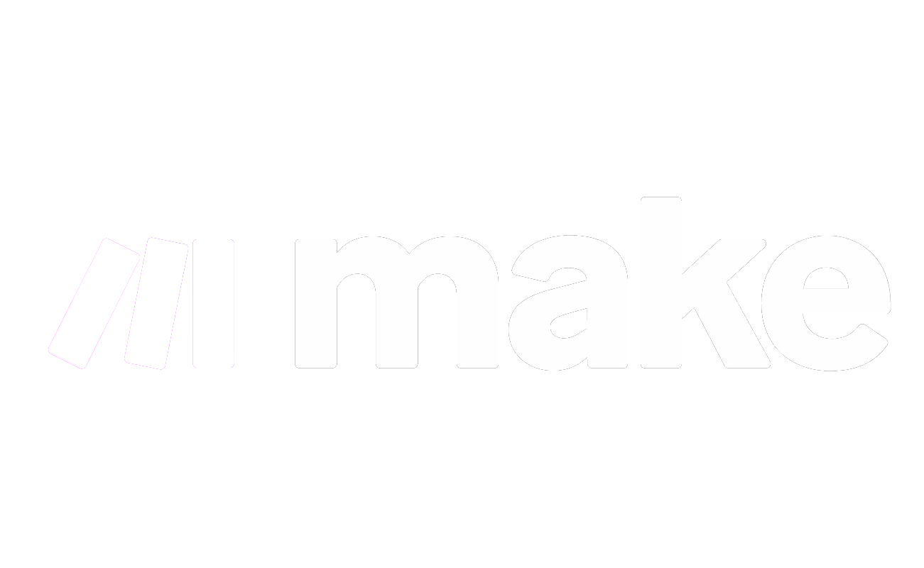 Logo de Make, plataforma de automatización visual