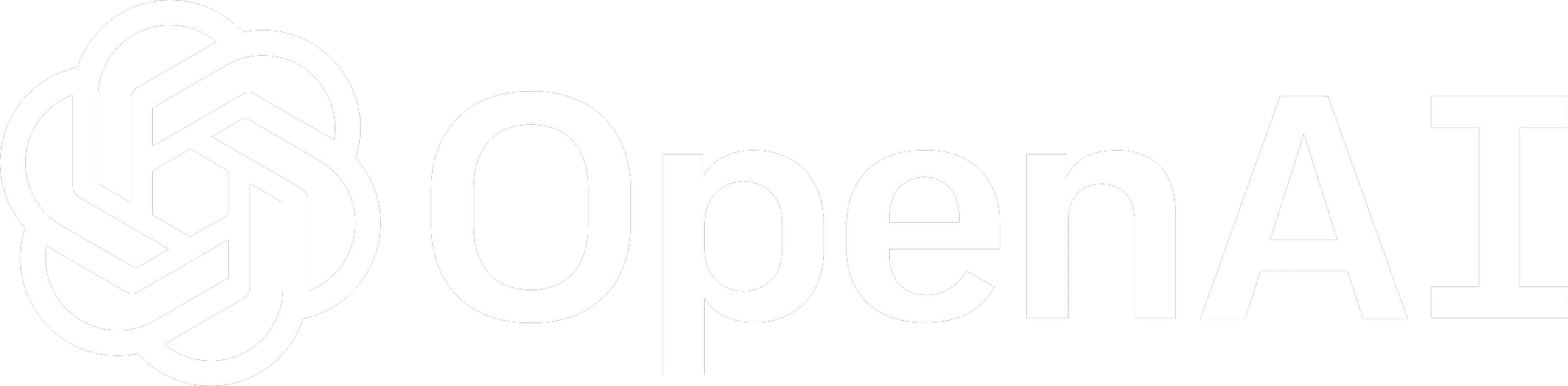 Logo de OpenAI, líder en IA generativa